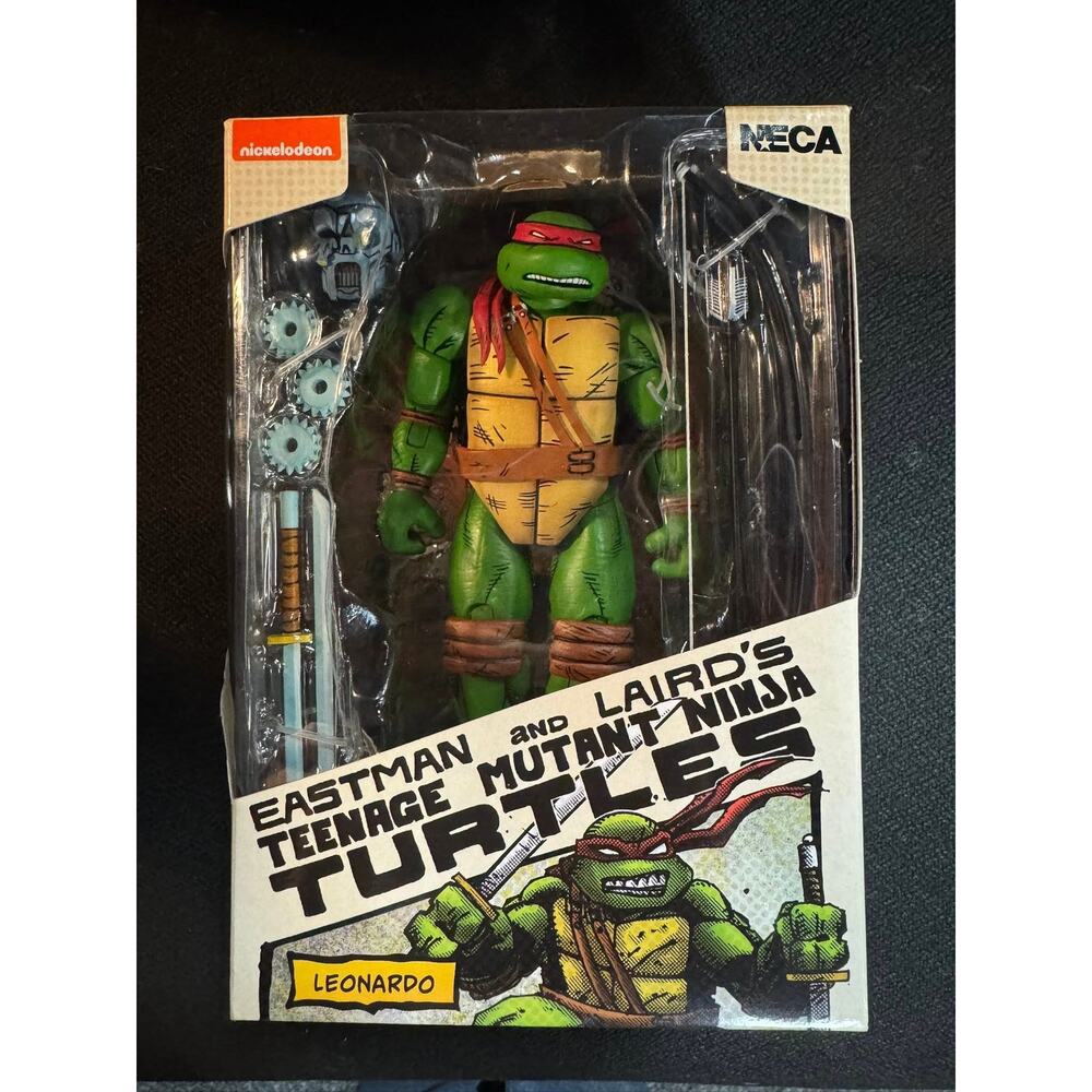 New NECA Teenage Mutant Ninja Turtles  7" Scale Leonardo Action Figure
